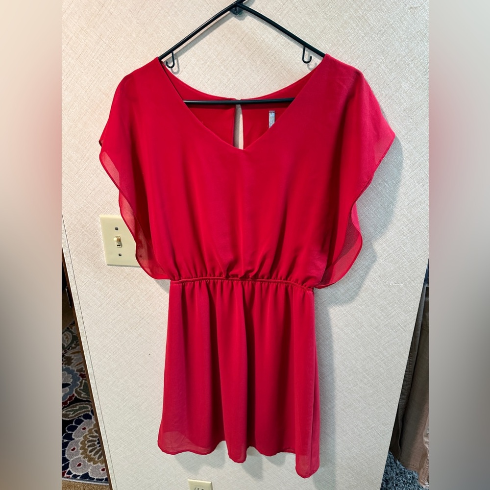 Women’s Red Size Medium Romper/Dress